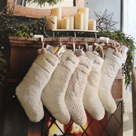 pottery barn.stockings